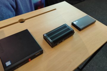 Spesifikasi dua perangkat Lenovo ThinkCentre M90n-1 Nano