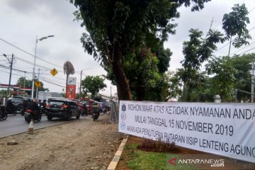 Jalan putaran IISIP Lenteng Agung ditutup pada Jumat