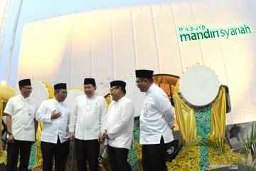 Peresmian Masjid Mandiri Syariah di Tol Cipali