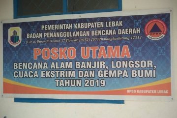 BPBD Lebak salurkan bantuan korban angin puting beliung