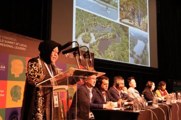 Risma bicara pengembangan kota berbasis ekologi di Forum UCLG World