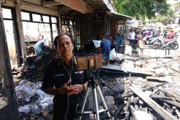 Pedagang korban kebakaran Pasar Ngunut Tulungagung akan terima bantuan