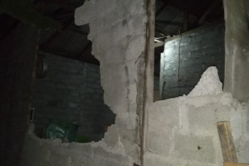 28 rumah warga Batang Dua di Ternate rusak akibat gempa