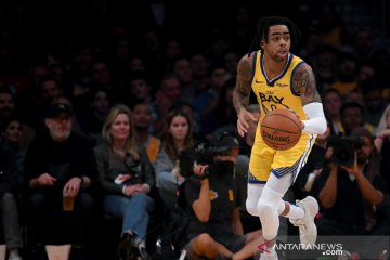 Badai cedera Warriors memburuk, giliran D'Angelo Russell menepi