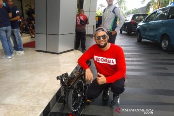 Teuku Wisnu jadikan aktivitas bersepeda sebagai gaya hidup