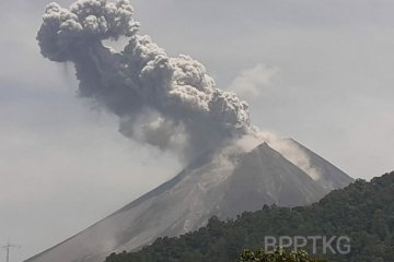 Merapi keluarkan awan panas letusan setinggi 1.000 meter