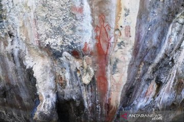 Lukisan prasejarah ditemukan di Situs Ambesibui di Teluk Wondama