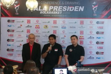 Piala Presiden Bola Basket iming-imingi hadiah total Rp375 juta