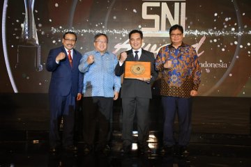 Empat anak usaha Pupuk Indonesia boyong penghargaan di SNI Award 2019