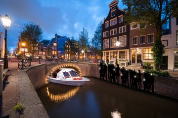 Seniman Indonesia buat instalasi di Amsterdam Light Festival