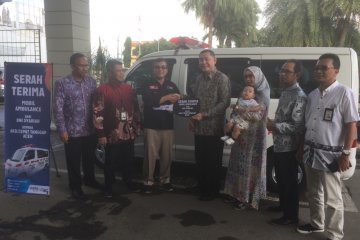 ACT Aceh mendapat bantuan ambulans dari BNI Syariah