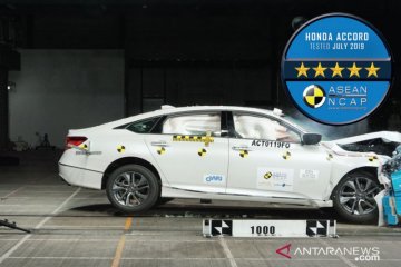 Honda Accord raih lima bintang dalam uji tabrak NCAP