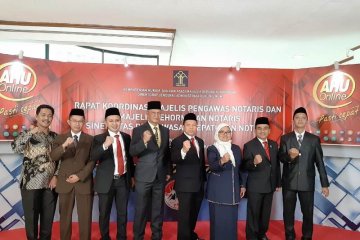 Dirjen AHU lantik majelis kehormatan notaris wilayah Sulbar