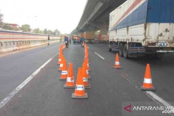 Pemeliharaan di Tol Cikampek, pengendara diminta hati-hati