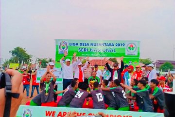 Sumsel tampil juara Liga Desa Nusantara di Bekasi