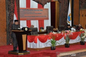 Gubernur Jambi apresiasi semangat dewan pertajam program pembangunan