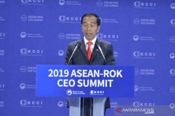 Dalam KTT ROK-ASEAN, Jokowi: Tiga hal perlu dilakukan hadapi resesi