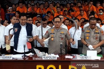 Operasi Sikat Jaya 2019 Polda Metro amankan 3.314 pelaku kejahatan