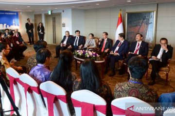 Temui peneliti Indonesia di Busan, Jokowi akui baru menata ulang riset