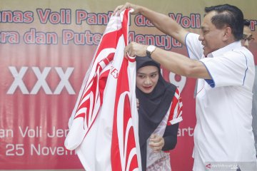 Pelepasan timnas voli pantai dan indoor Indonesia menuju Sea Games 2019