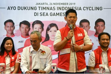 Pelepasan tim Balap Sepeda Sea Games 2019