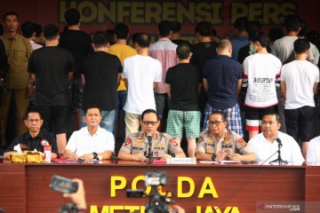 Polisi amankan 85 WN China anggota sindikat penipu internasional