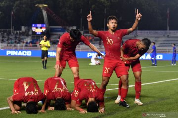 Egy-Osvaldo bawa Indonesia kalahkan Thailand 2-0 di SEA Games 2019