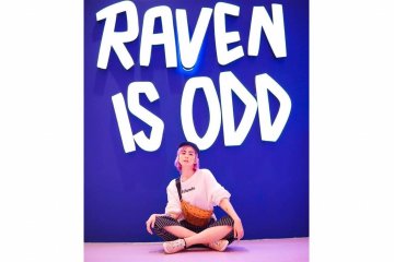 Instalasi seni "Raven Is Odd" angkat tema kesehatan mental