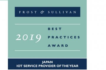 NTT Communications raih penghargaan 2019 Japan IoT Service Provider of the Year pada Frost & Sullivan 2019 Asia Pacific ICT Awards