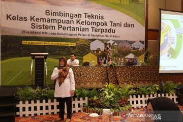 Kementan beri penyuluhan untuk tingkatkan kemampuan poktan