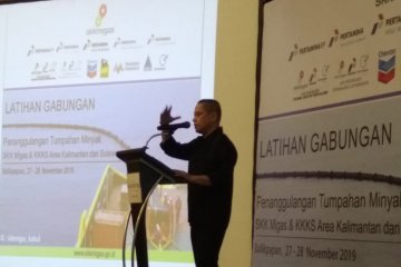 SKK Migas-KKKS gandeng Lantamal latihan gabungan tumpahan minyak