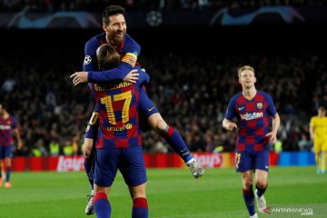 Liga Champions: Barcelona melaju ke babak 16 besar