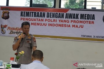 Polda Kalbar juga perketat pengamanan markas kepolisiannya