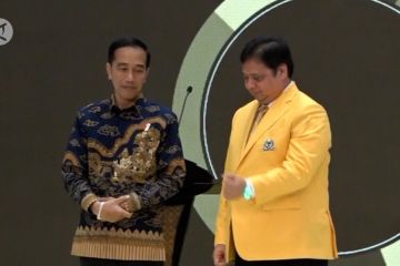 Presiden Jokowi ingatkan Golkar jaga kesolidan