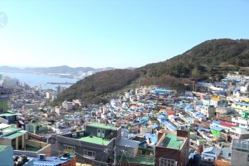 Melihat Santorini Korea di Desa Gamcheon-Busan