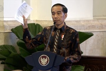 Jokowi tekankan sinergi dan SDM untuk pembangunan infrastruktur