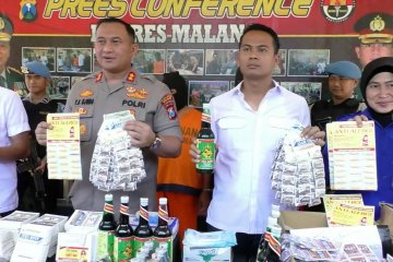 Ribuan obat ilegal diamankan polisi