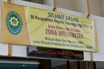 PN Temanggung  terapkan zona integritas bebas korupsi