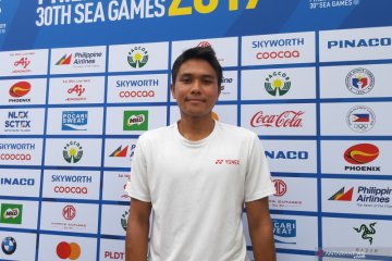 Muhammad Rifqy melaju ke perdelapan final tenis SEA Games 2019