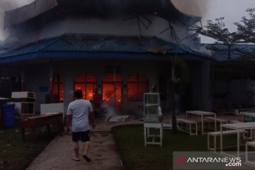 LP Wanita Tanjung Gusta di Medan terbakar