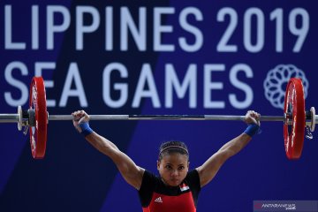 Sea Games 2019 : Lifter Lisa Setiawati raih perak