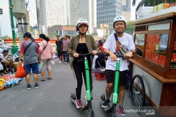 Garda tolak layanan antar barang dengan GrabWheels