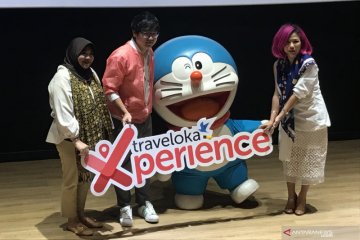Doraemon ikon promosi liburan akhir tahun Traveloka