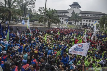 Unjukrasa buruh Jawa Barat