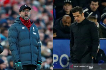 Jadwal Liga Inggris: Derby Merseyside sorotan utama laga tengah pekan