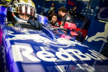 Sean Gelael jajal formula Toro Rosso 2020