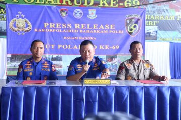 Polairud Baharkam Polri tangani 442 kasus kejahatan laut selama 2019