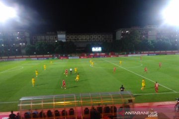 Babak pertama Bhayangkara vs Persija, Macan Kemayoran tertinggal 0-3