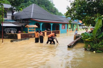 Tiga desa di Kecamatan Tambelan terendam banjir bah