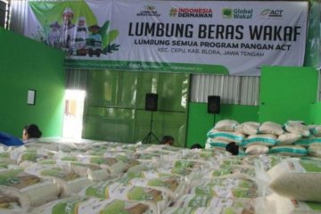 ACT dukung penyaluran Lumbung Pangan Wakaf